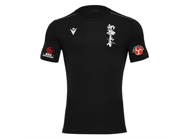 Lauvåsen Karate Rigel SORT Teknisk T-skjorte 