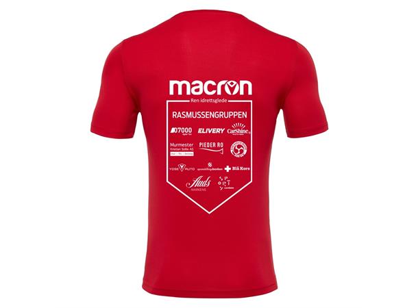 Lauvåsen Rigel RØD Teknisk T-skjorte 