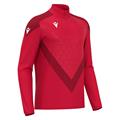 Yaruga Training 1/4 Zip Top RED 5XL Teknisk treningsgenser - Unisex